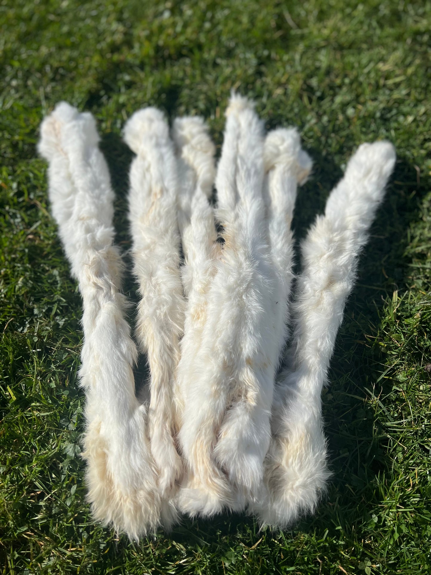 Jumbo Hairy Rabbit Skin