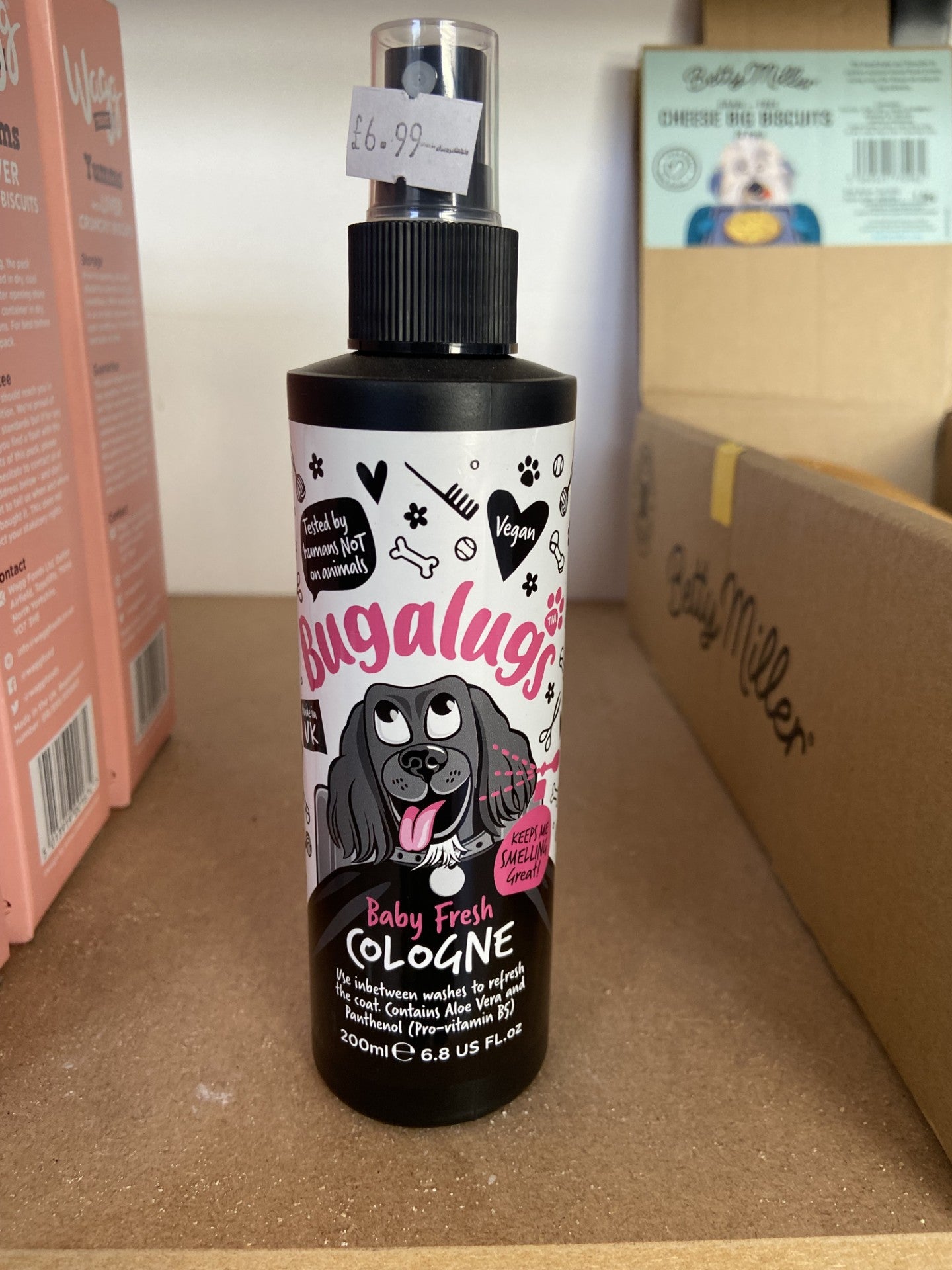 Bugalugs Baby Fresh Cologne Dog Deodorant Spray 200ml