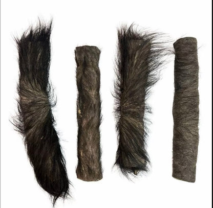 Large Hairy Buffalo Skin Rolls
