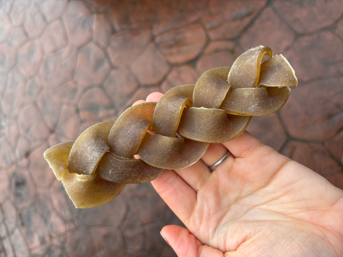 Medium Camel Skin Braid