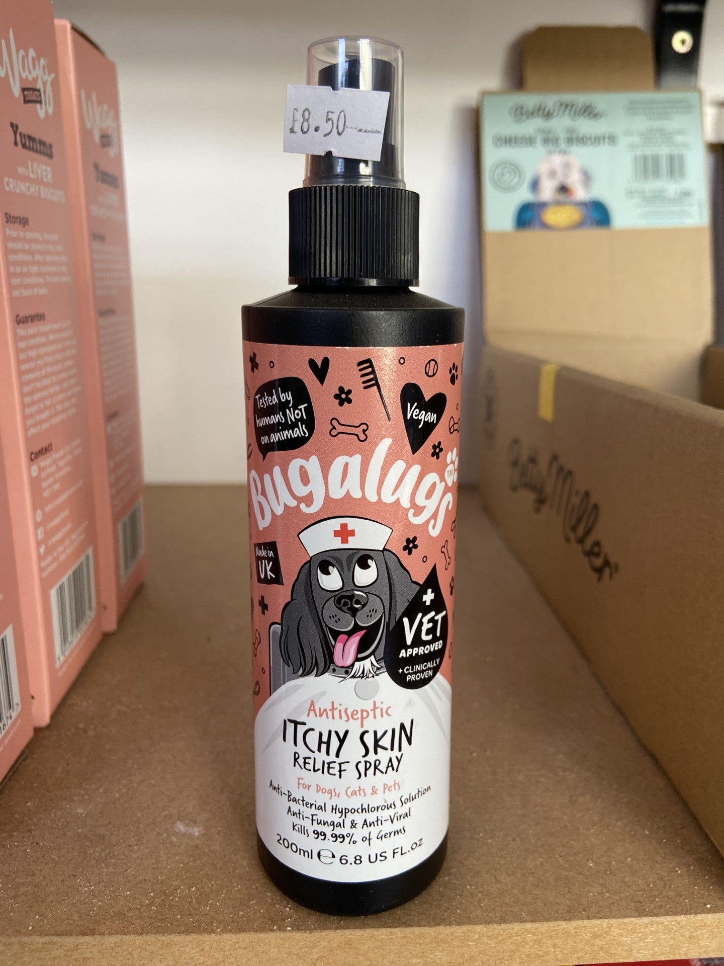 Antiseptic Itchy  Skin Relief Spray for Dogs, Cats & Pets