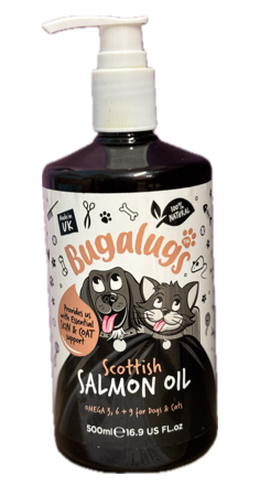Bugalugs Salmon Oil 500ml