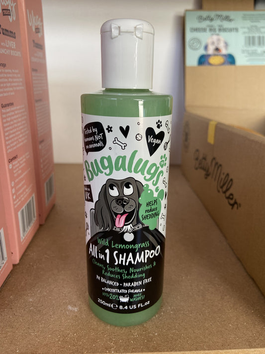Bugalugs Wild Lemongrass All In 1 Shampoo 200ml