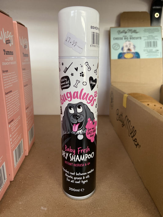 Bugalugs Baby Fresh Dry Shampoo 200ml