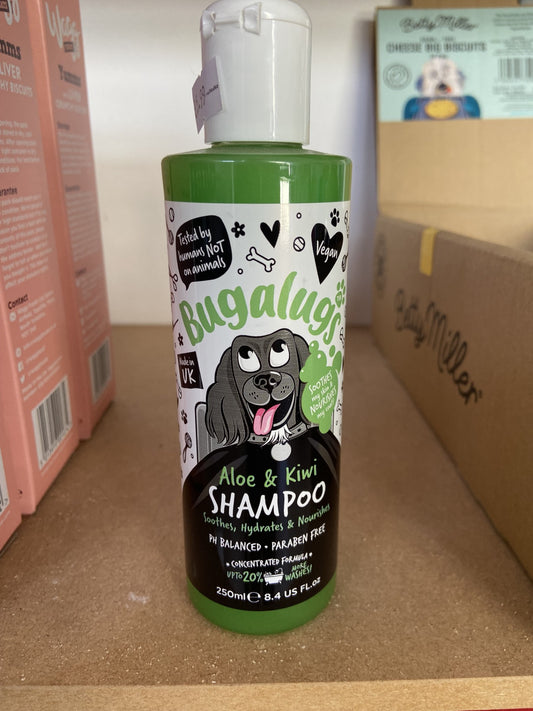 Bugalugs Aloe And Kiwi Shampoo For Dogs 200ml